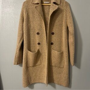 Pink Clover Tan Teddy Jacket